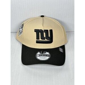 New Era 9FORTY New York Giants A-Frame Adjustable SnapBack Hat Cap 75 Years NWT